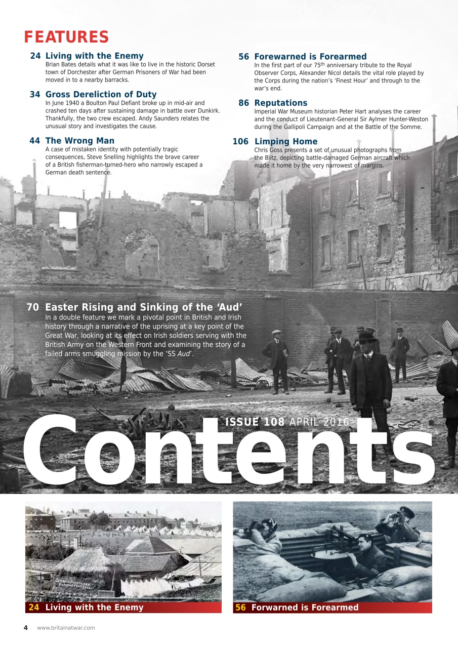 Britain at War Magazine Preview Pages