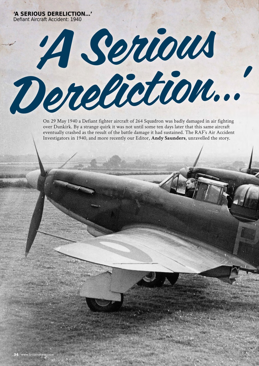 Britain at War Magazine Preview Pages