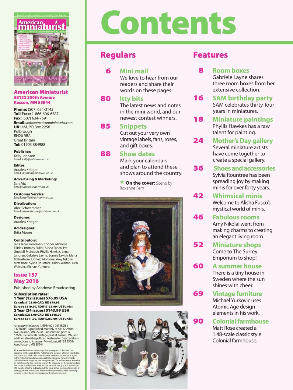 American Miniaturist Preview Pages