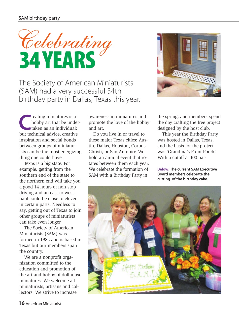 American Miniaturist Preview Pages