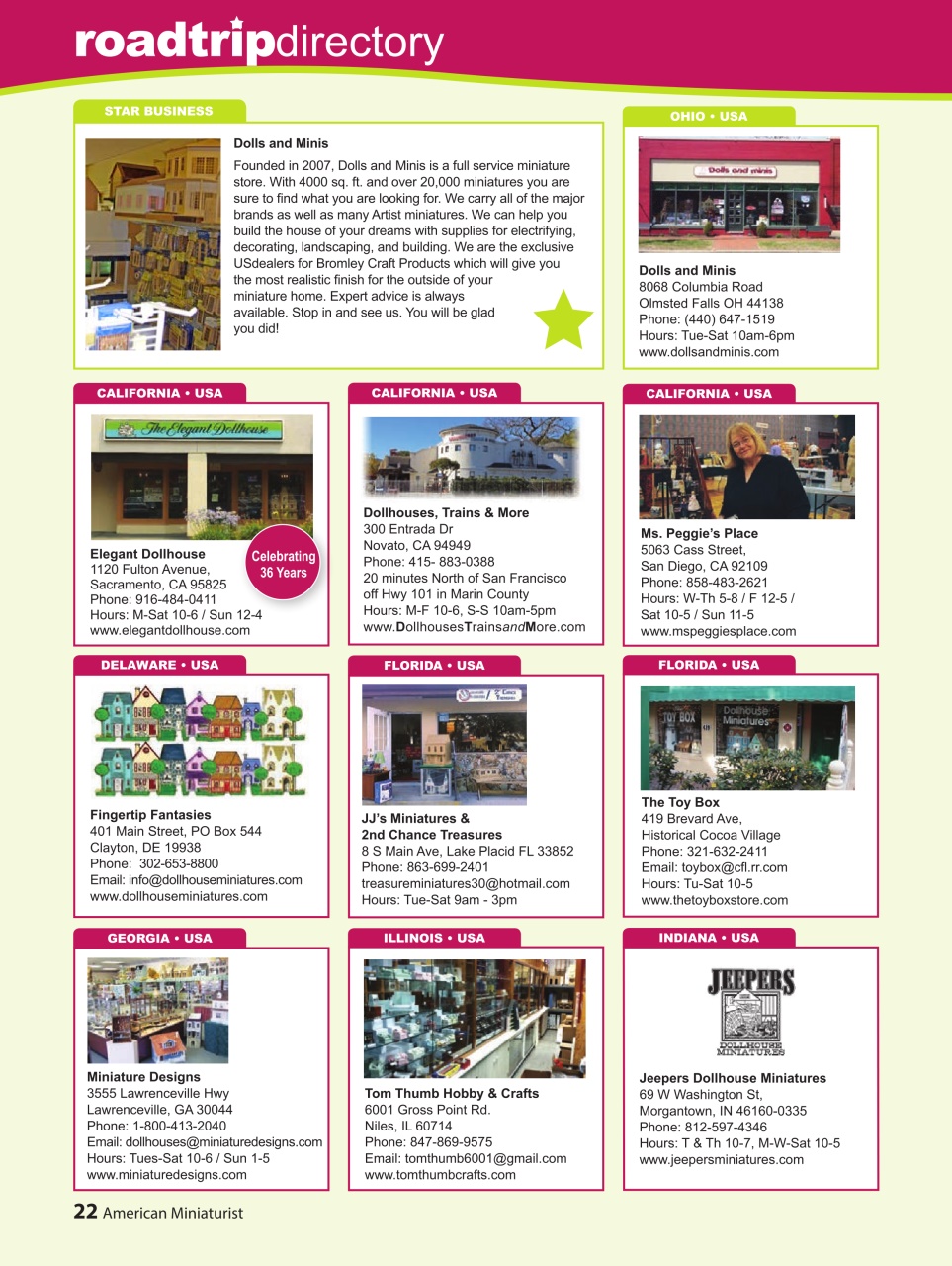 American Miniaturist Preview Pages