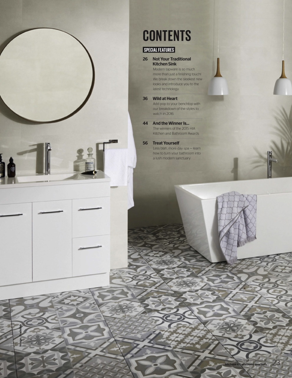 Kitchens & Bathrooms Quarterly Preview Pages