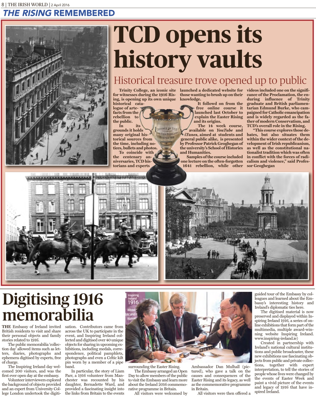 Irish World Preview Pages