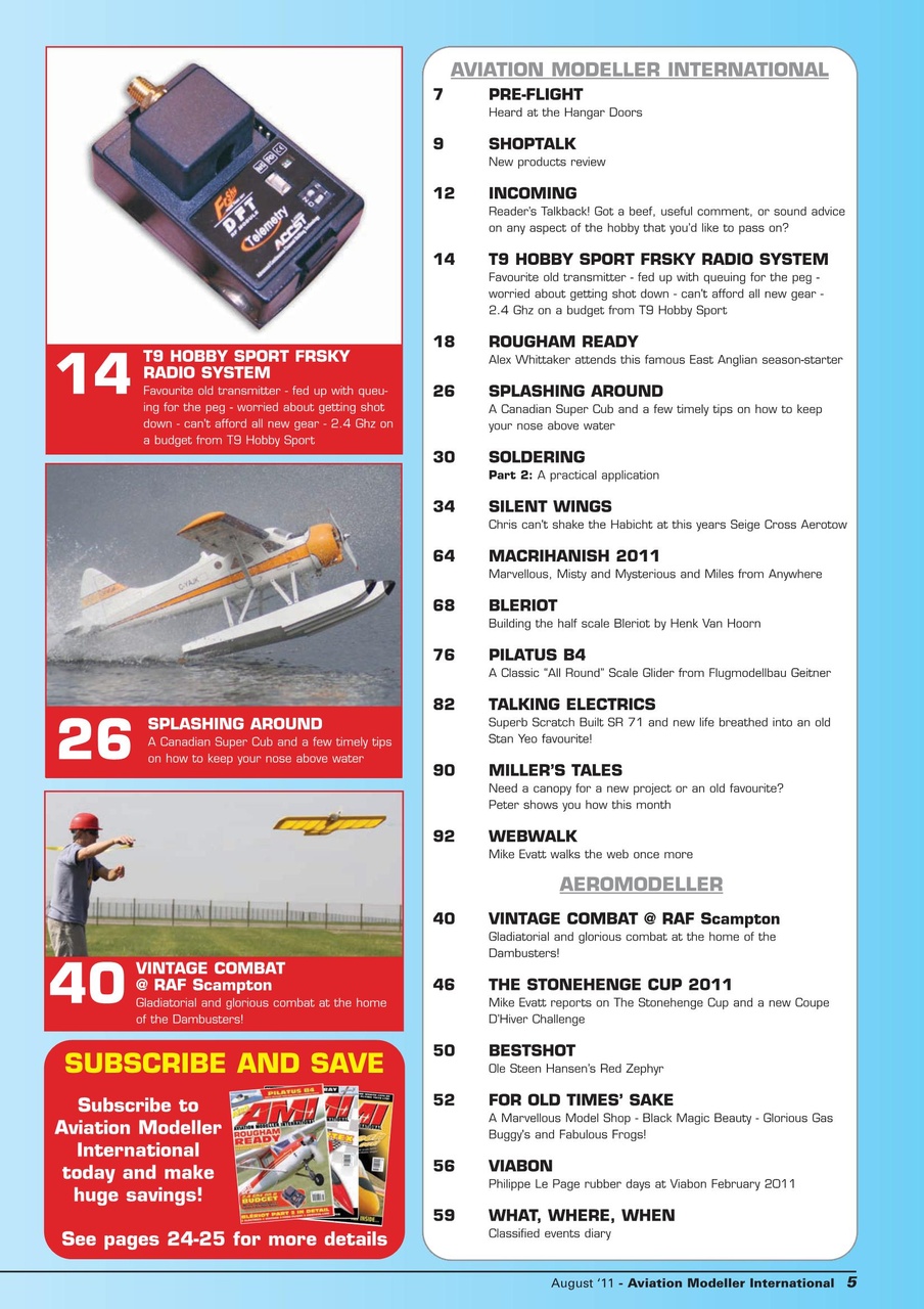 Aviation Modeller International Preview Pages