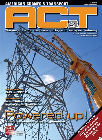 American Cranes & Transport issue April 2016