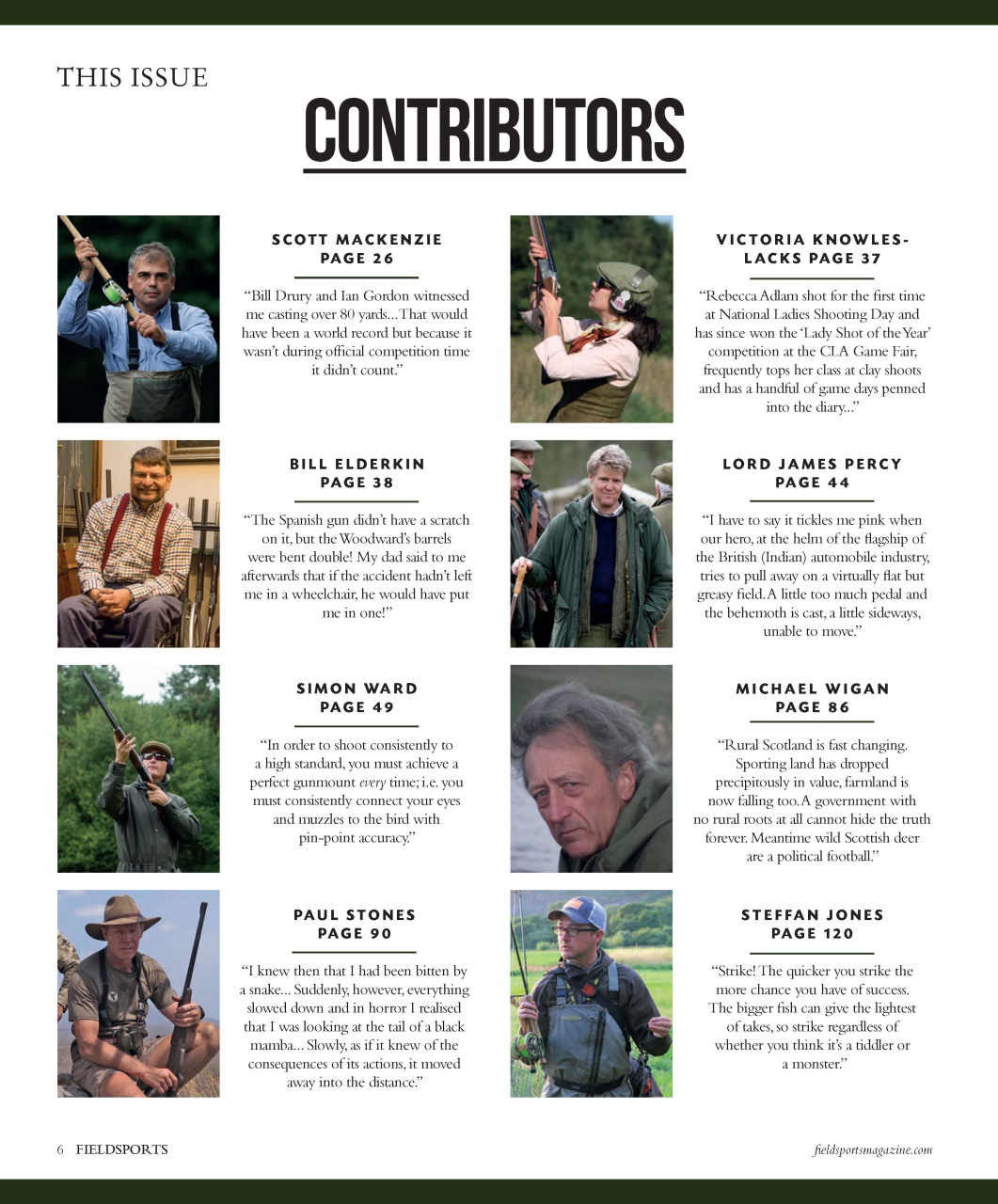 Fieldsports Journal Preview Pages