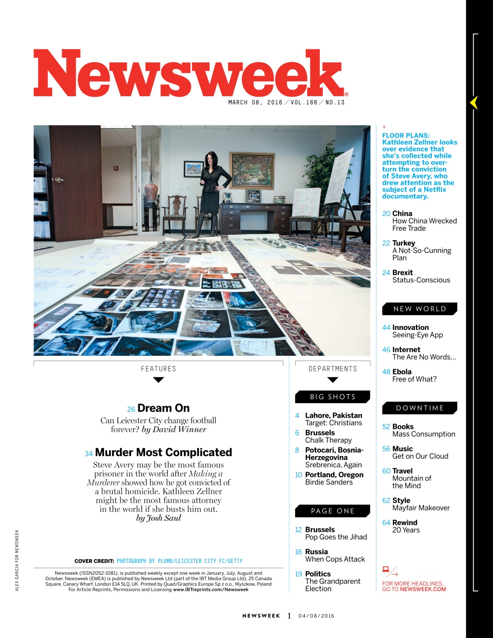 Newsweek International Preview Pages