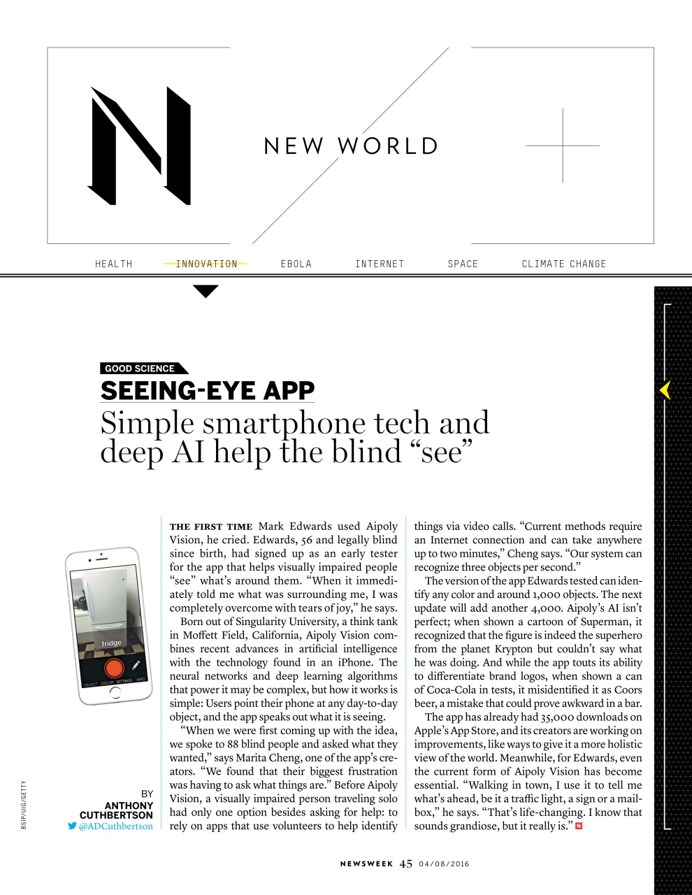 Newsweek International Preview Pages