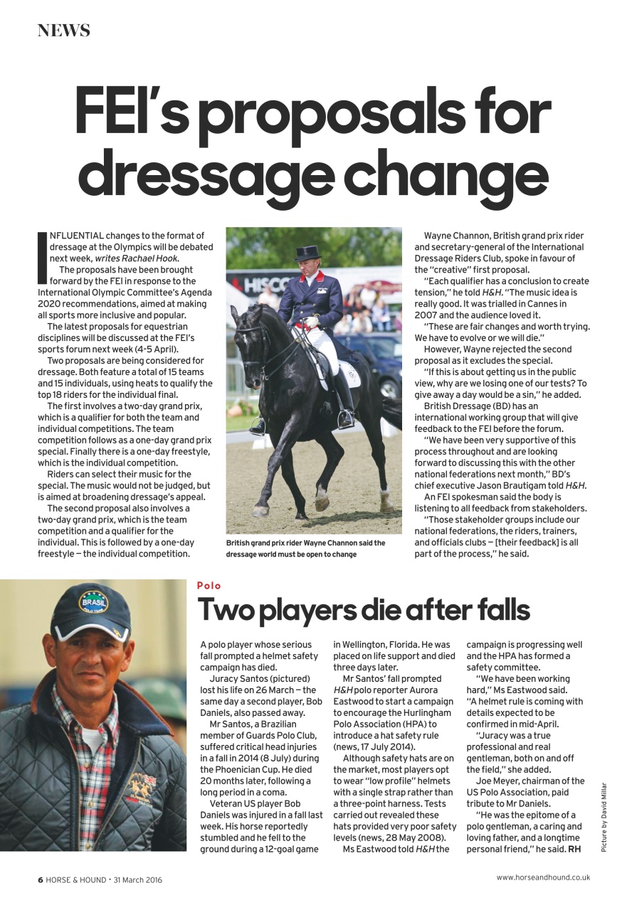 Horse & Hound Preview Pages