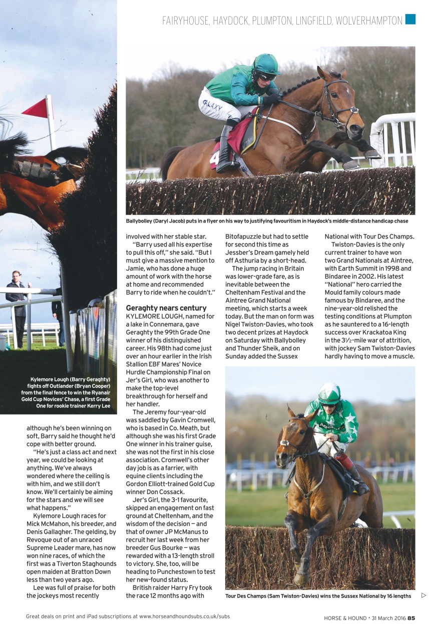 Horse & Hound Preview Pages