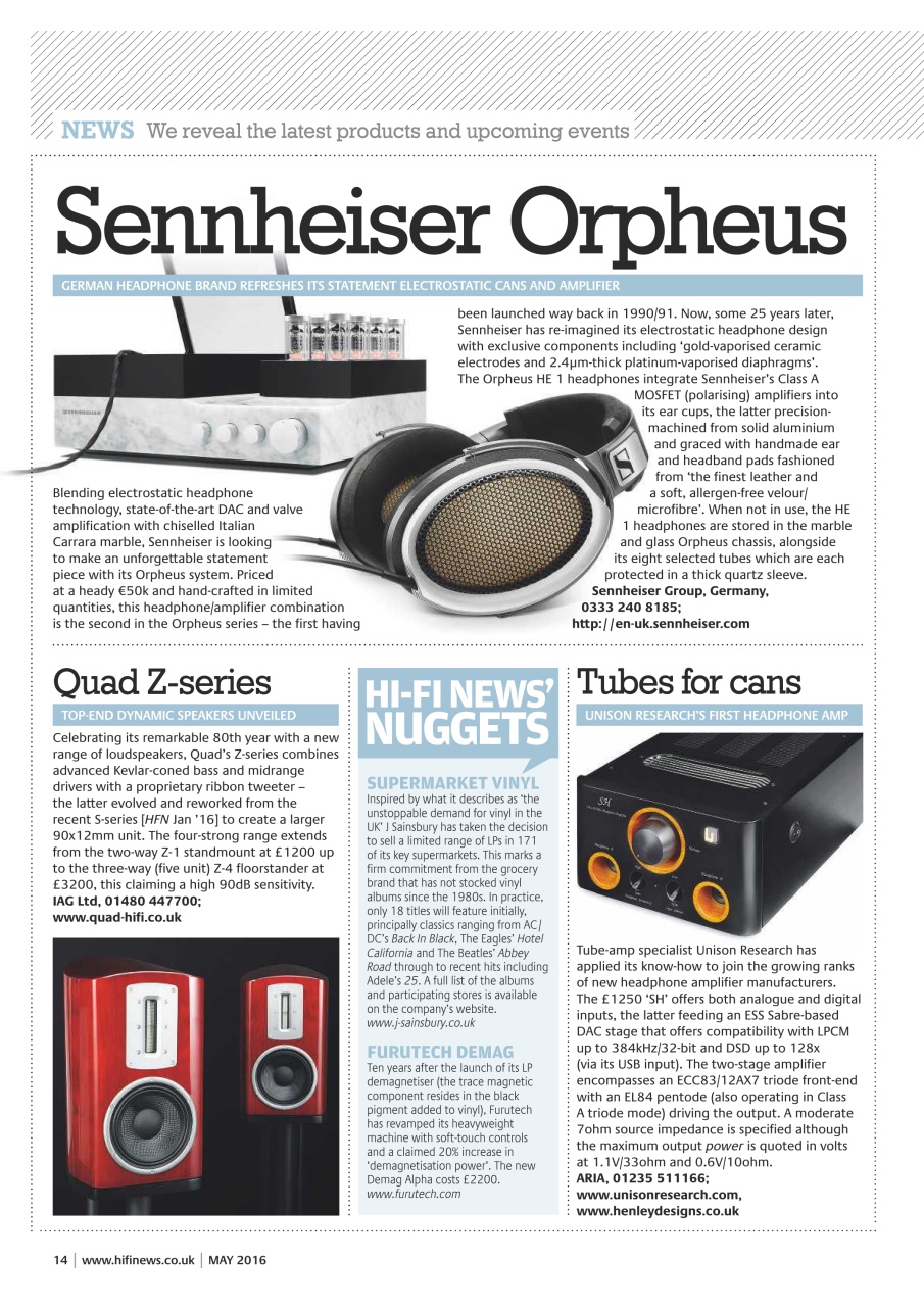 Hi-Fi News Preview Pages
