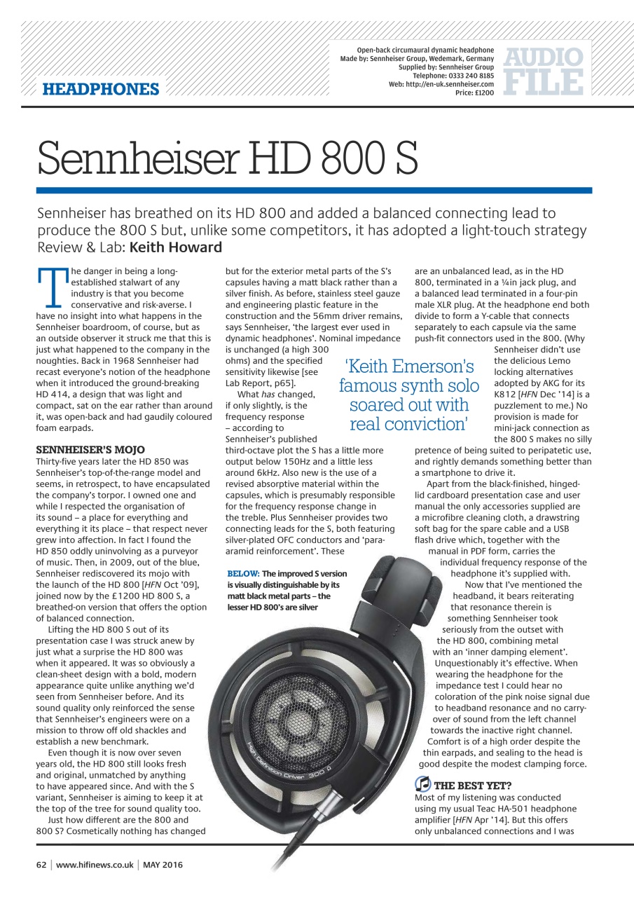 Hi-Fi News Preview Pages