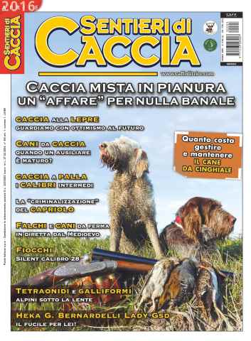 SENTIERI DI CACCIA issue APRILE 2016