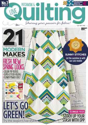 Love Patchwork & Quilting issue Issue 33