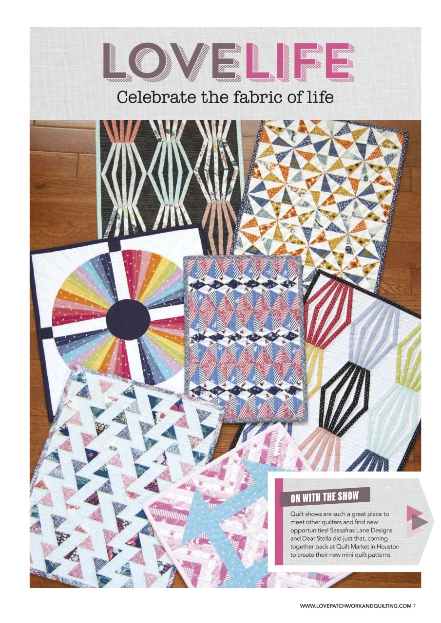 Love Patchwork & Quilting Preview Pages