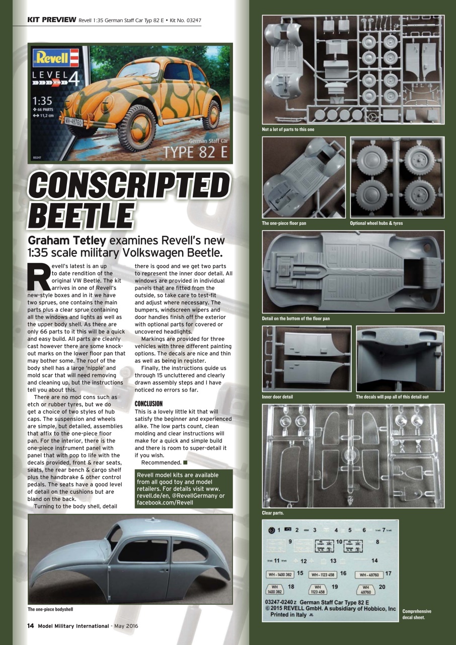 Model Military International Preview Pages