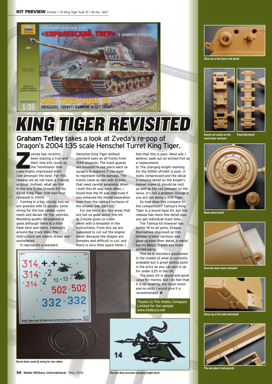Model Military International Preview Pages