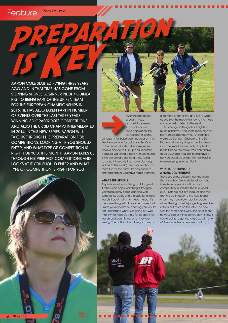 Radio Control Rotor World Preview Pages
