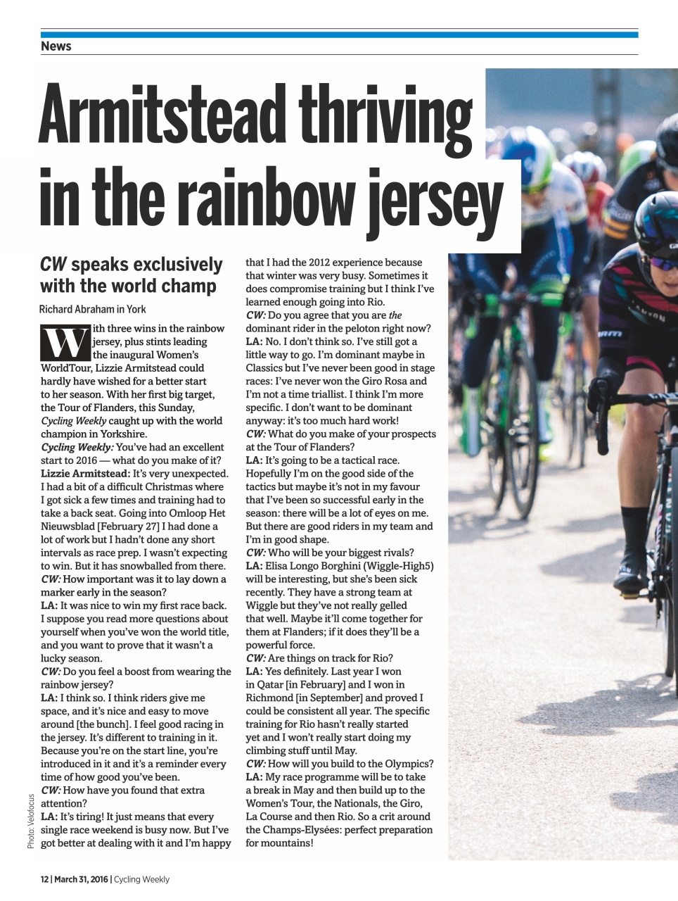 Cycling Weekly Preview Pages