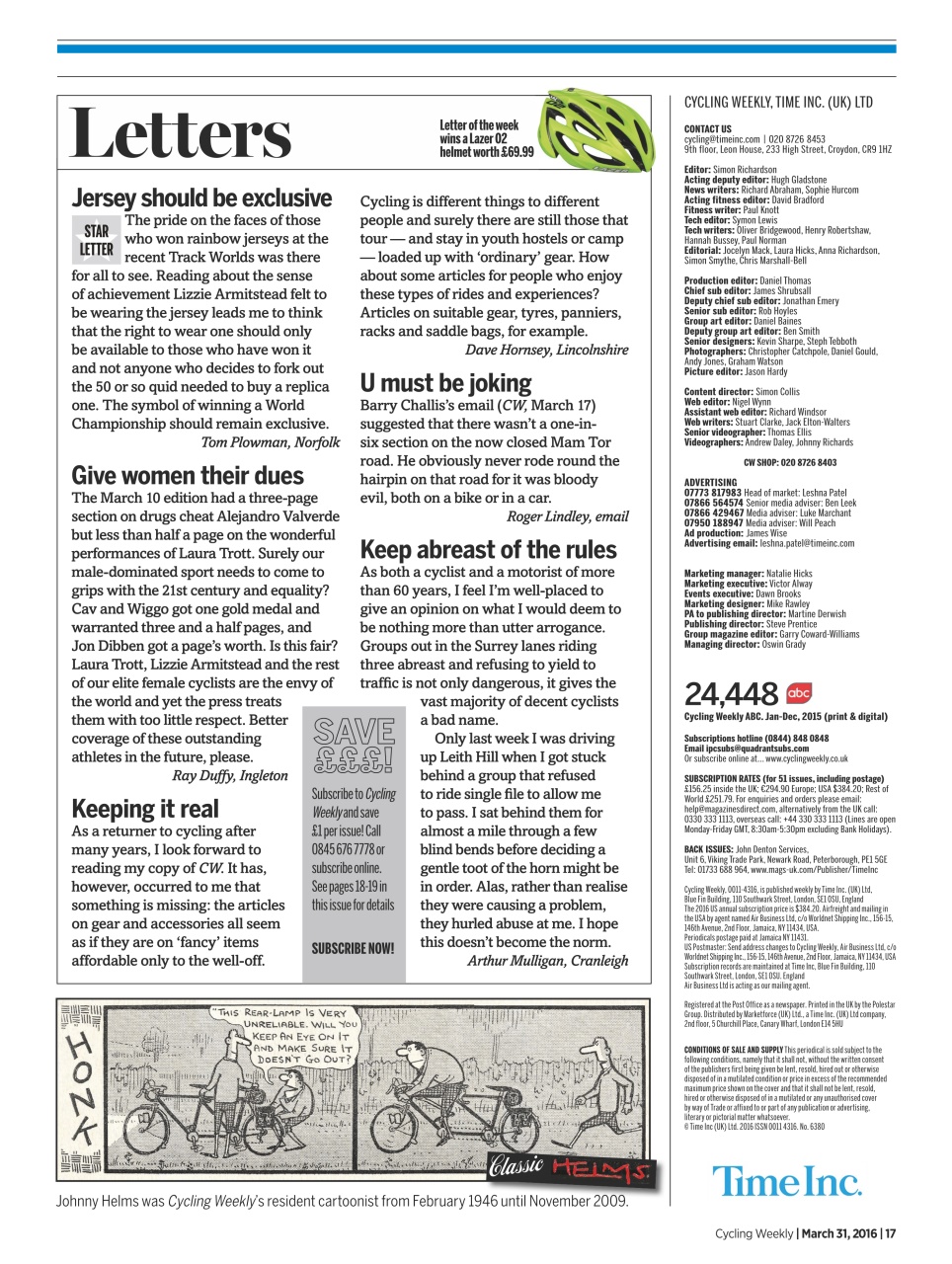 Cycling Weekly Preview Pages