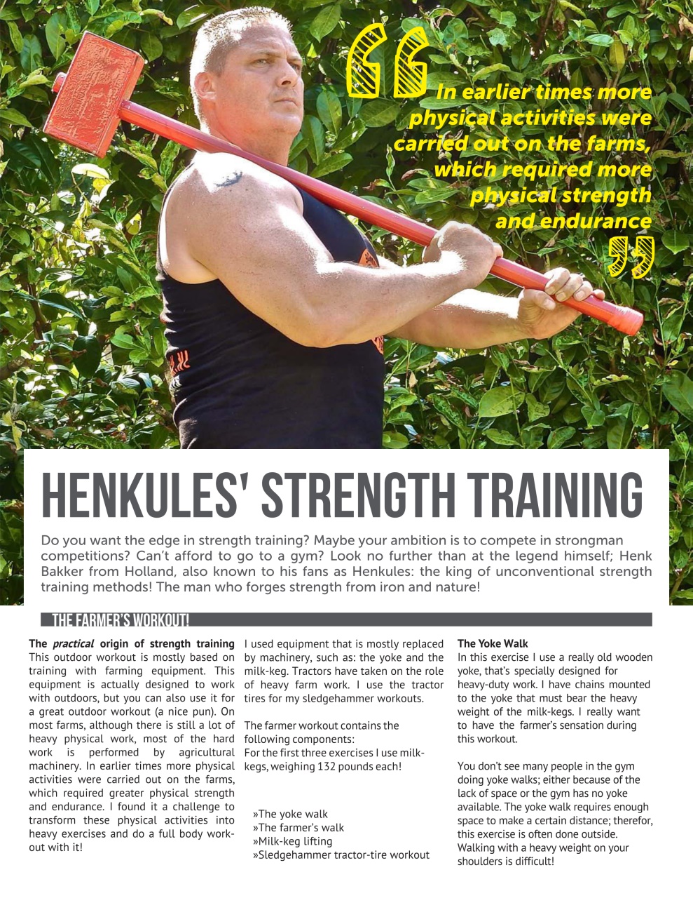 Unconventional Athletes Magazine Preview Pages