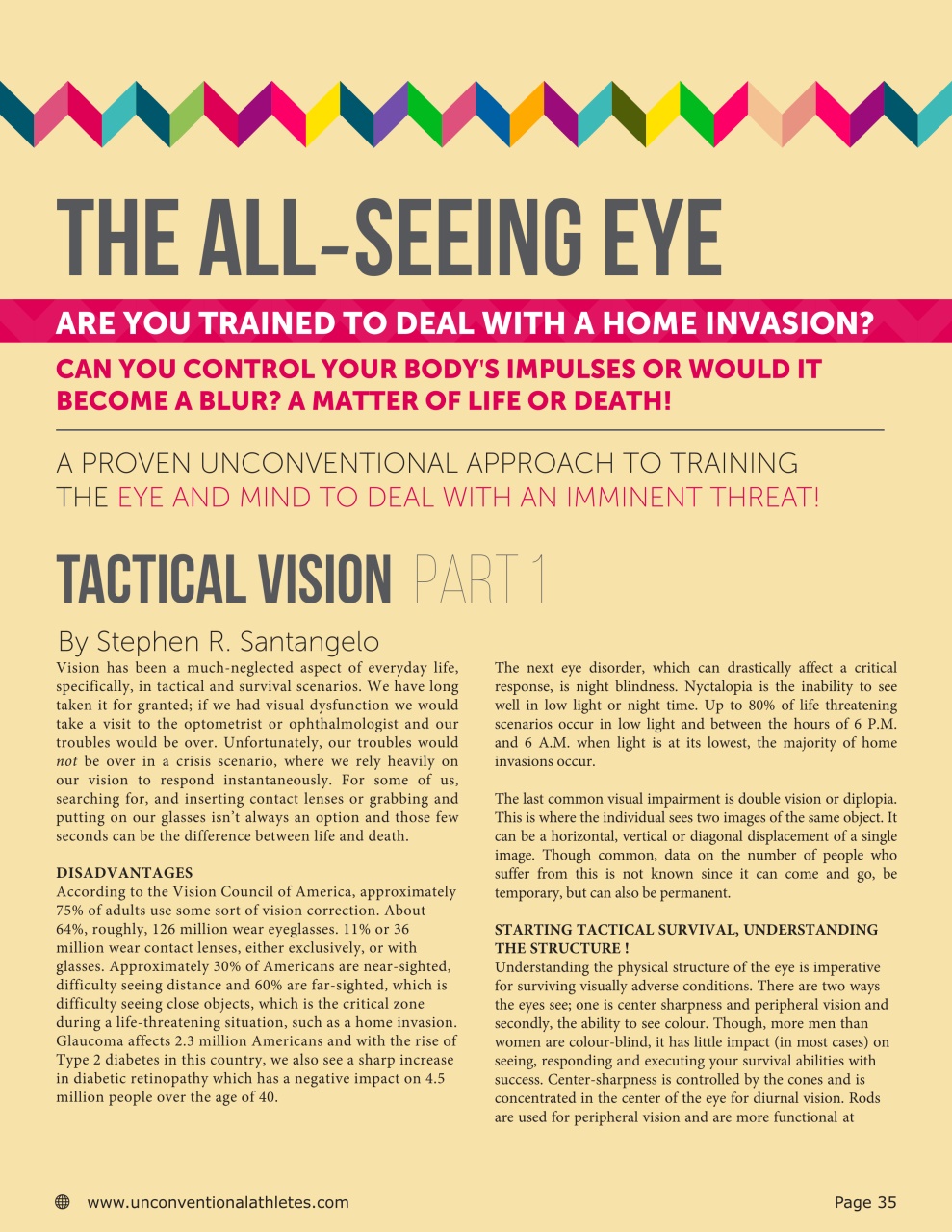 Unconventional Athletes Magazine Preview Pages