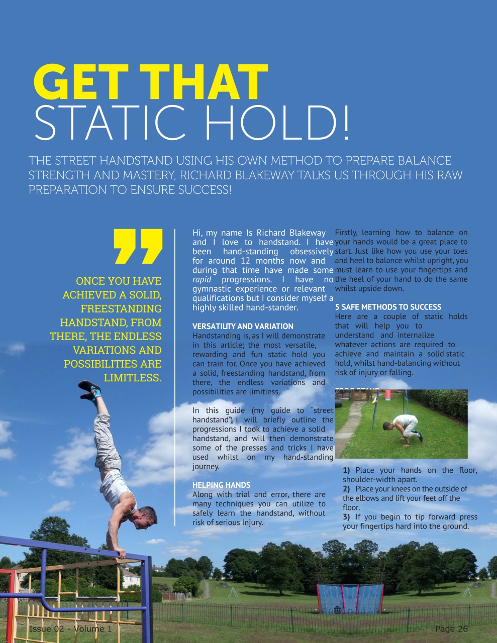 Unconventional Athletes Magazine Preview Pages