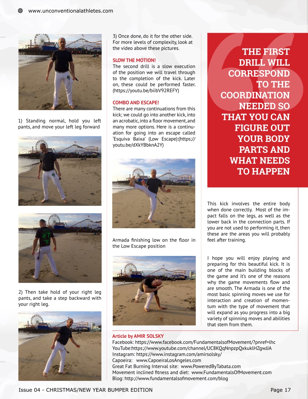 Unconventional Athletes Magazine Preview Pages