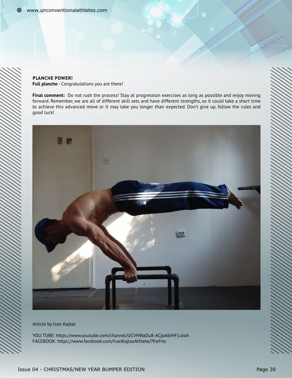 Unconventional Athletes Magazine Preview Pages