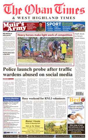 The Oban Times & Lochaber Times issue 31st March 2016