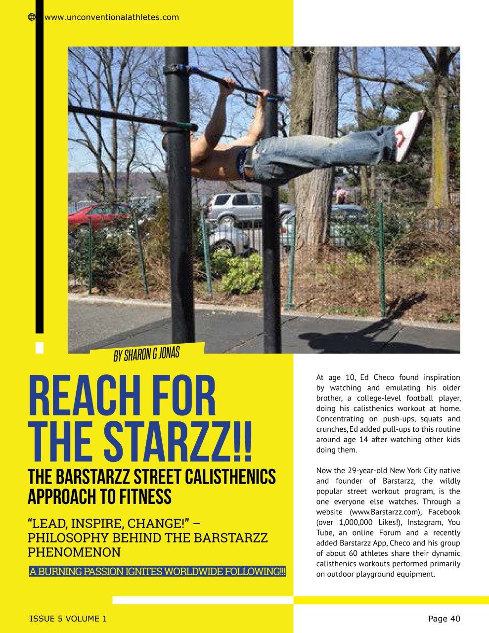 Unconventional Athletes Magazine Preview Pages