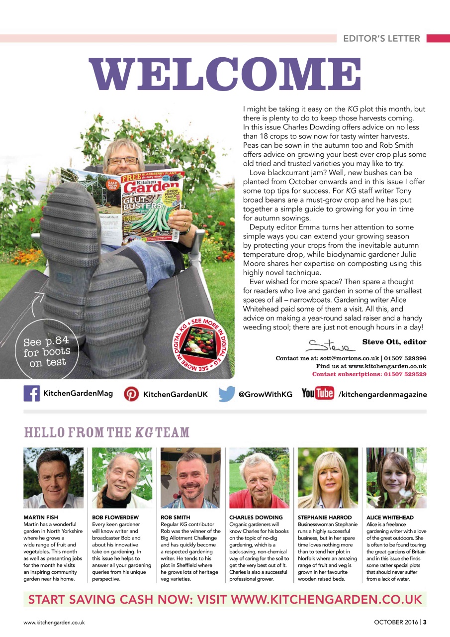 Kitchen Garden Magazine Preview Pages
