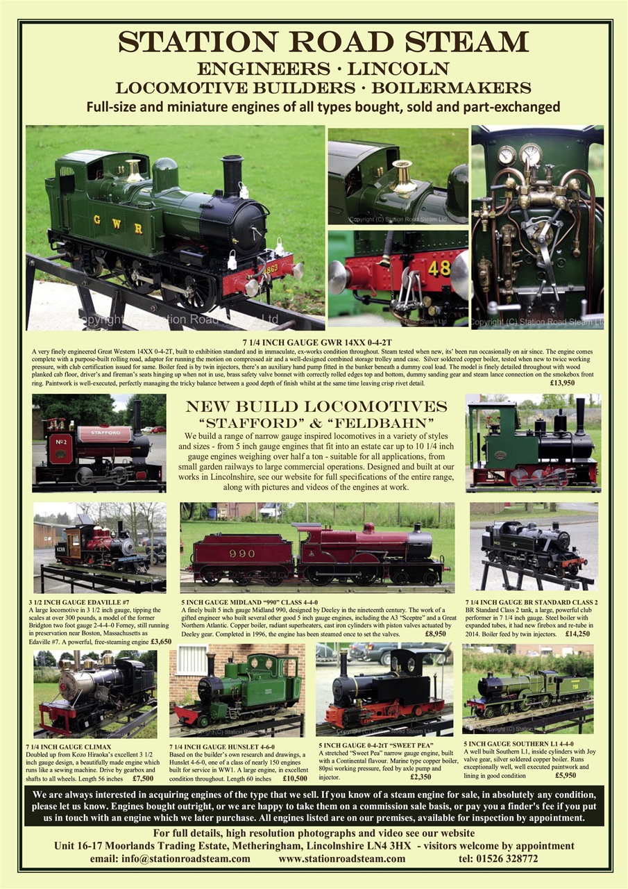 Heritage Railway Preview Pages