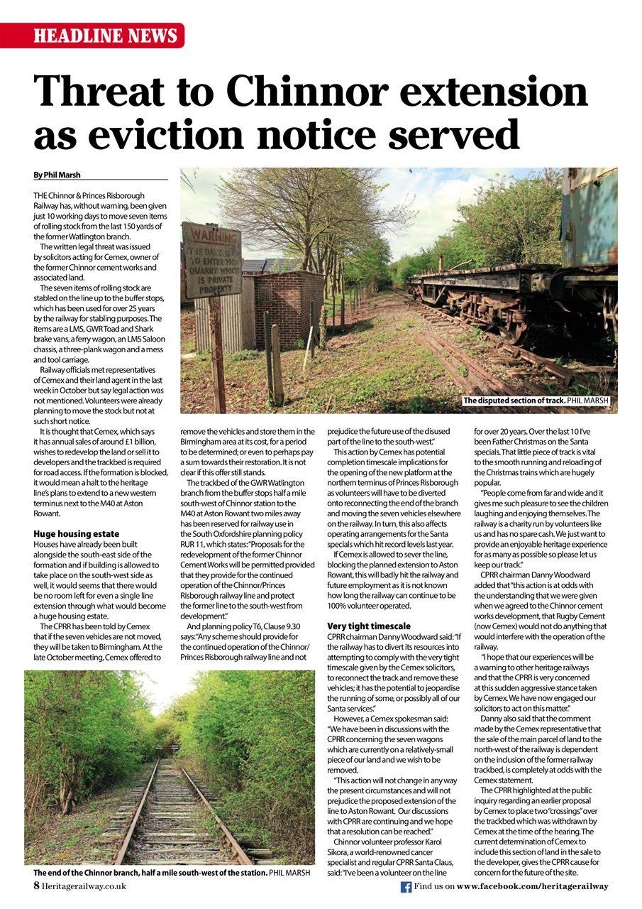 Heritage Railway Preview Pages
