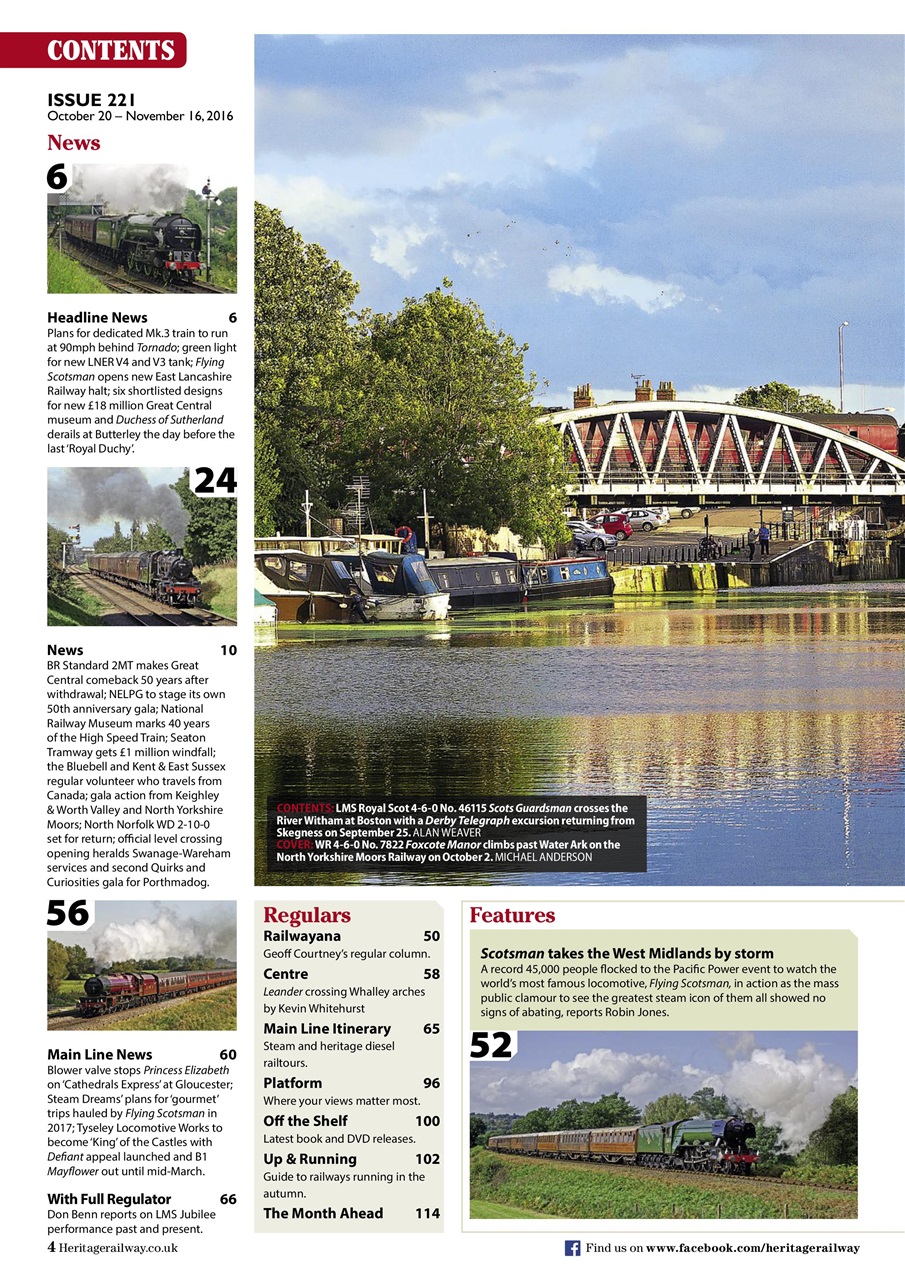 Heritage Railway Preview Pages