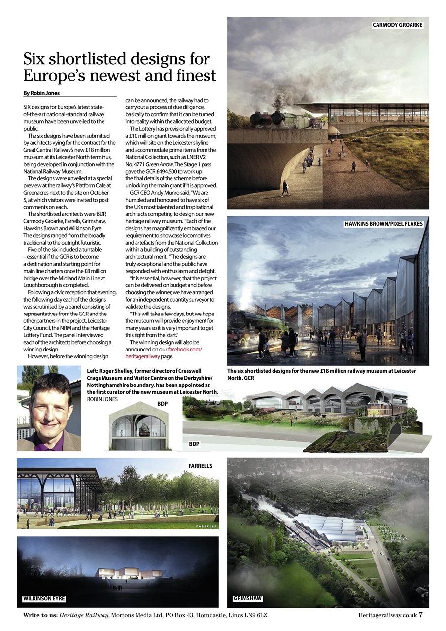 Heritage Railway Preview Pages