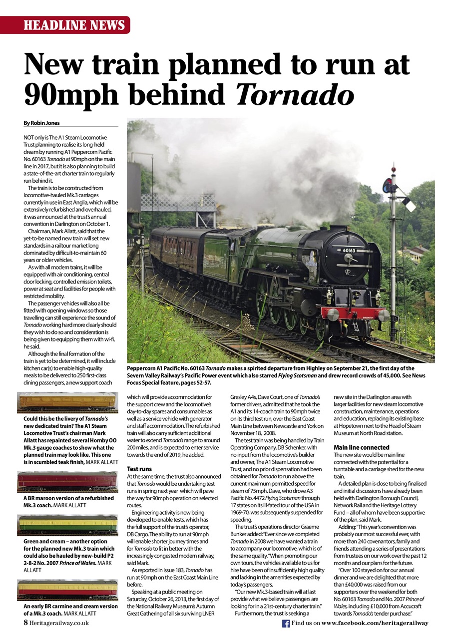 Heritage Railway Preview Pages