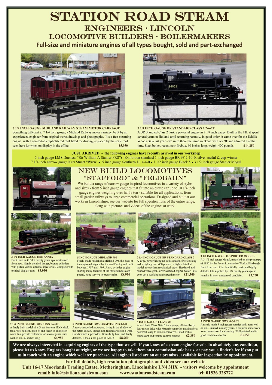 Heritage Railway Preview Pages