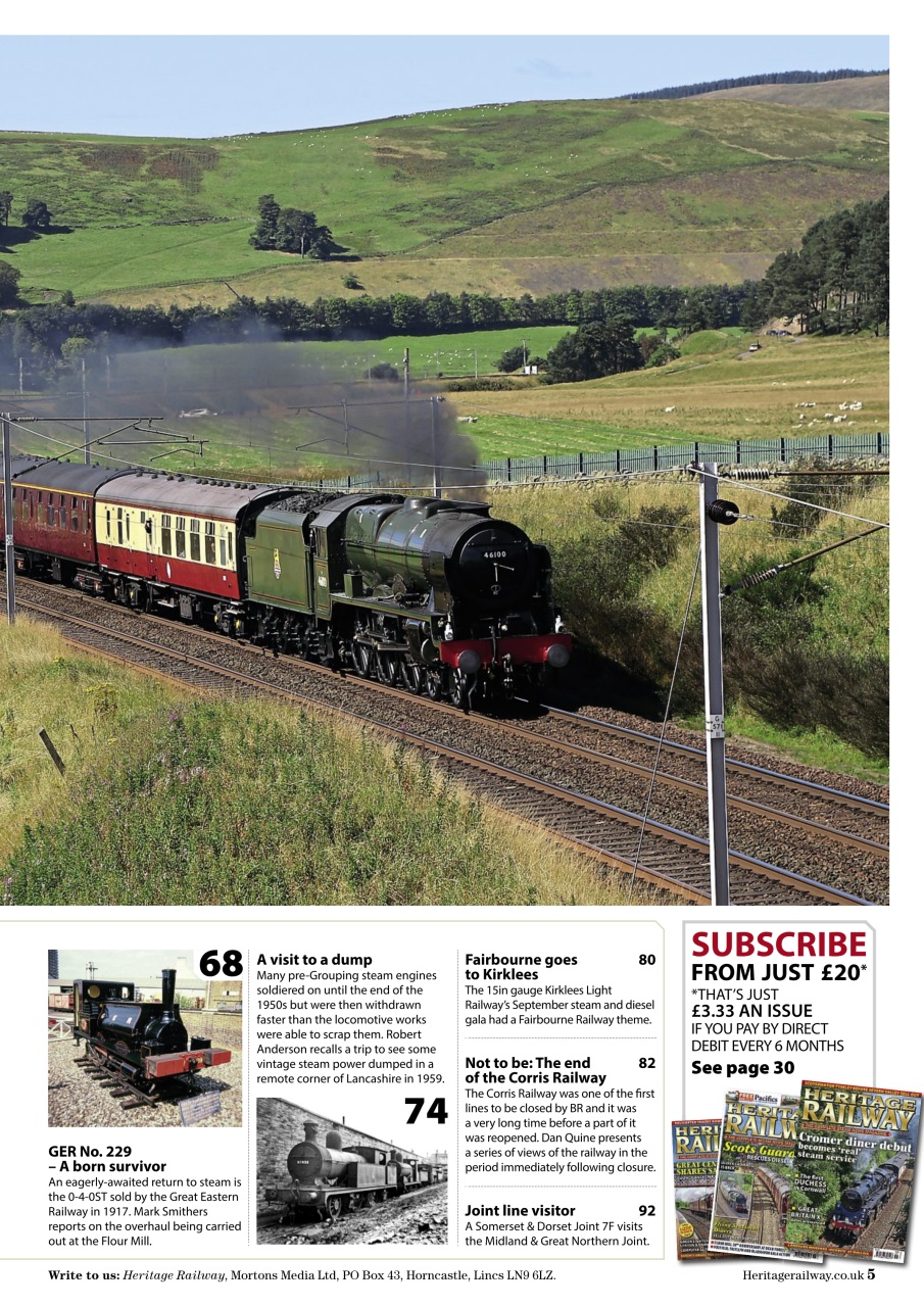 Heritage Railway Preview Pages