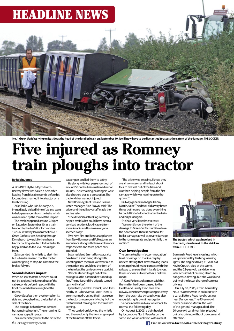 Heritage Railway Preview Pages