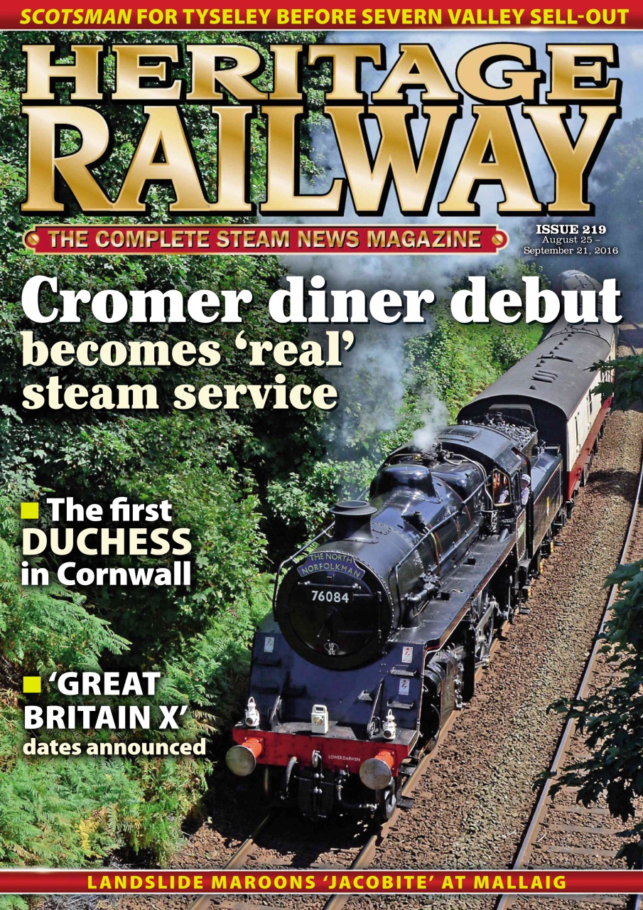 Heritage Railway Preview Pages