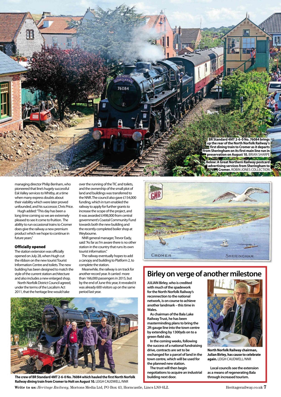Heritage Railway Preview Pages