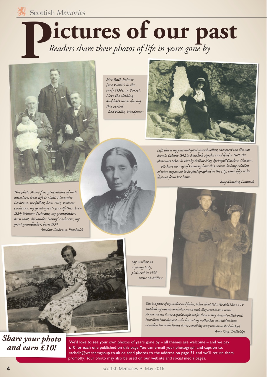 Scottish Memories Preview Pages