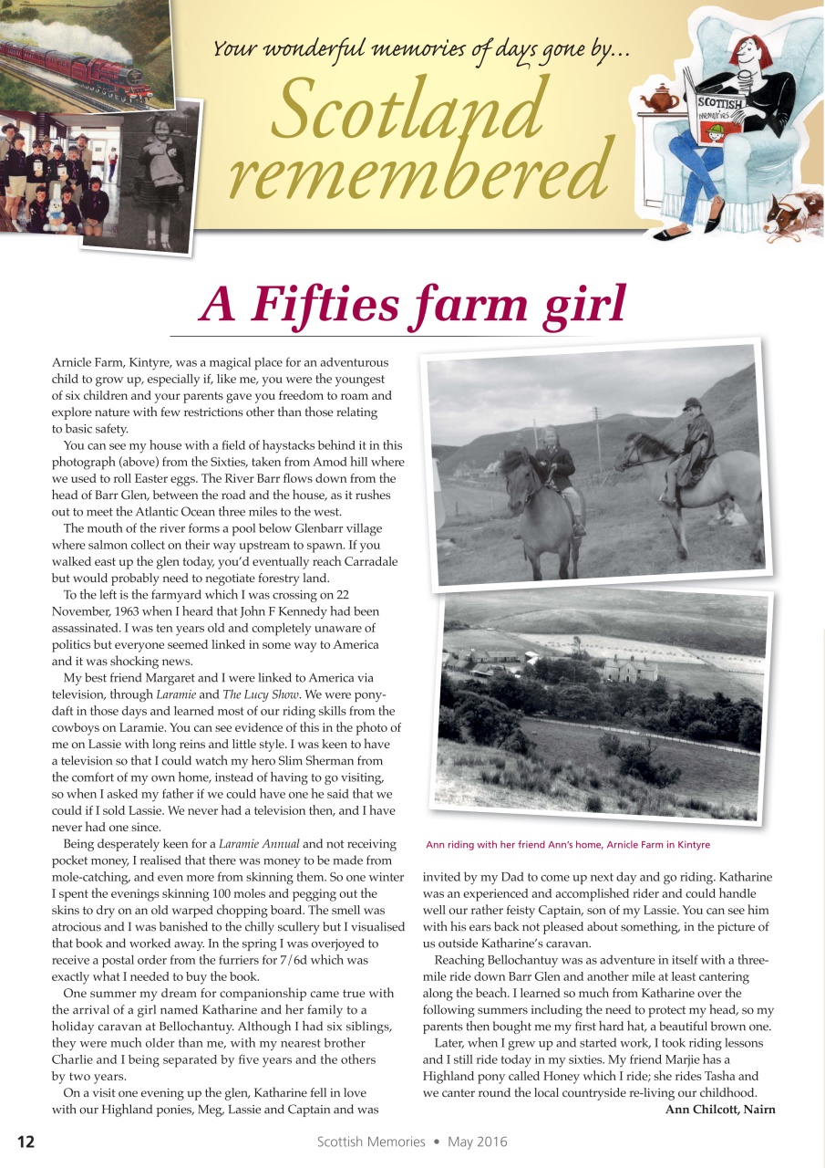 Scottish Memories Preview Pages