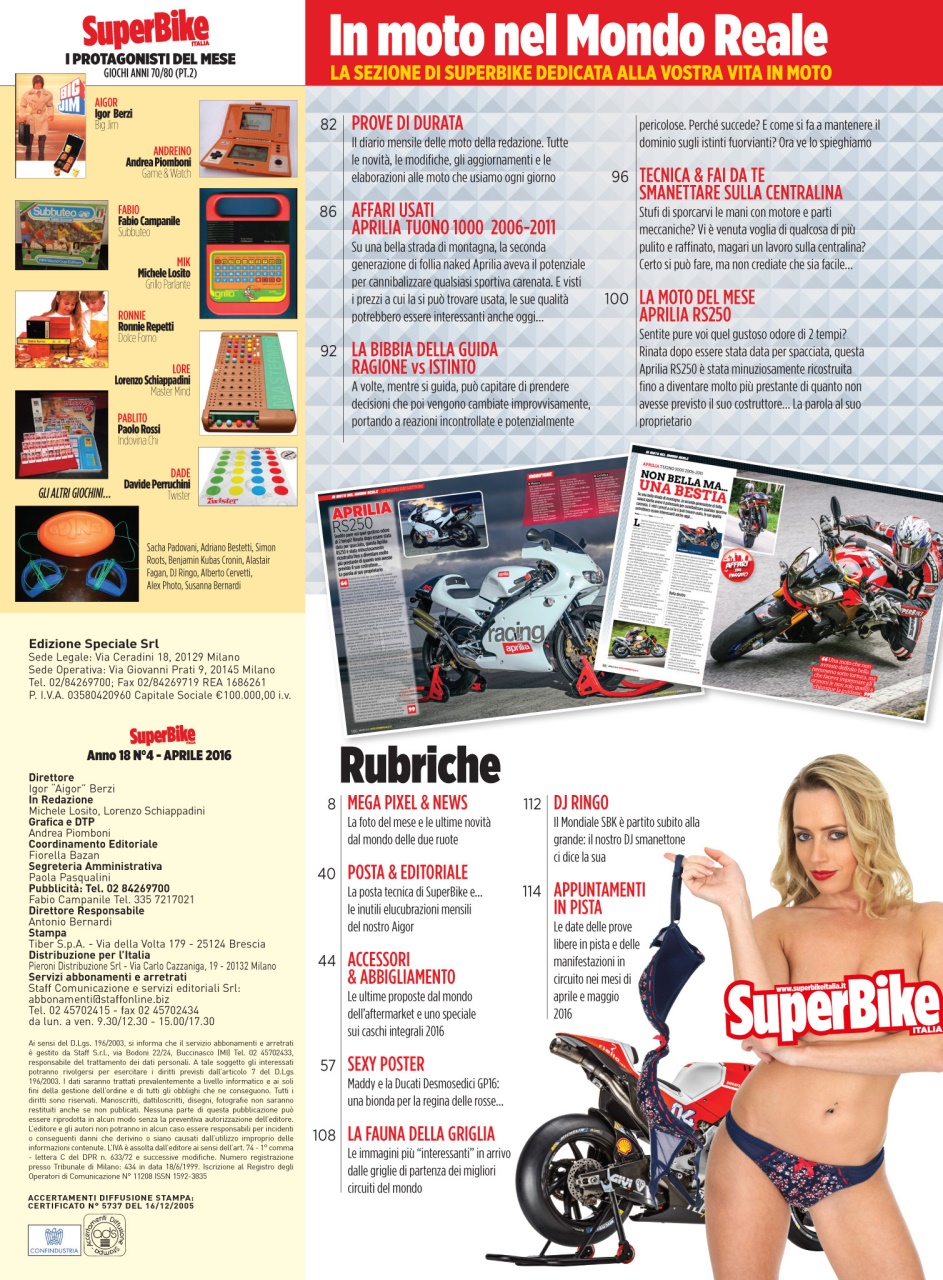 Superbike Italia Preview Pages
