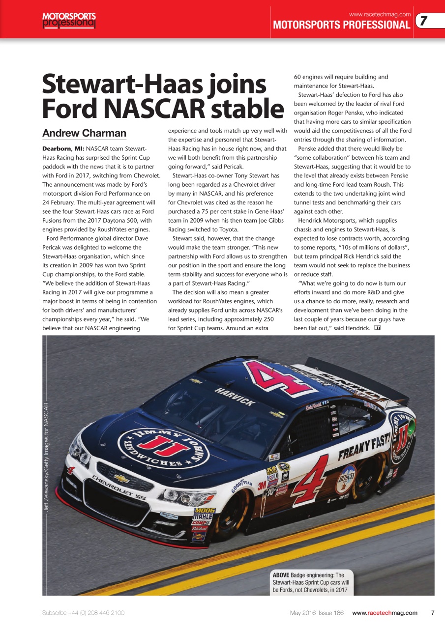 Race Tech Preview Pages