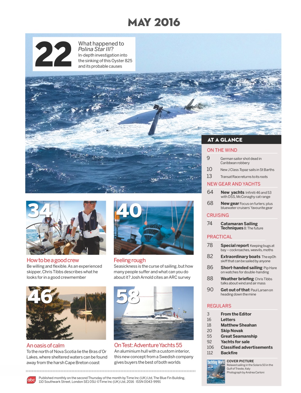 Yachting World Preview Pages