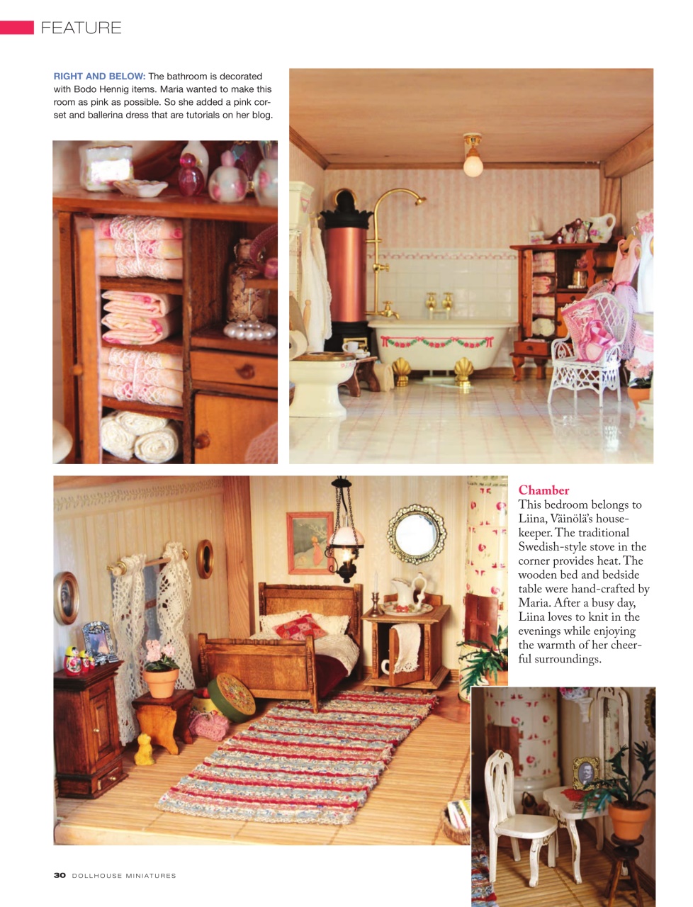 Dollhouse Miniatures Preview Pages