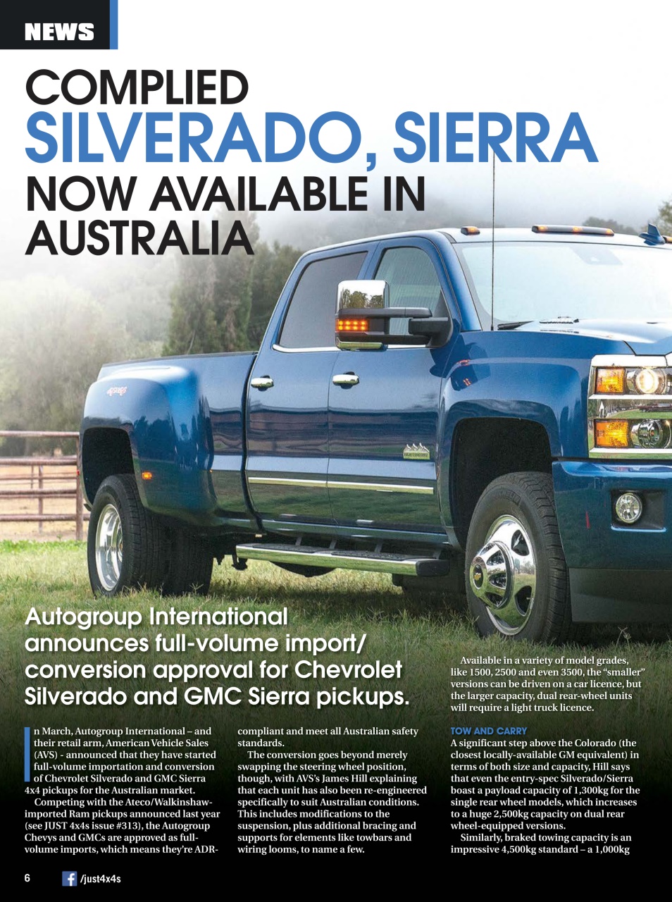 JUST 4X4S Preview Pages