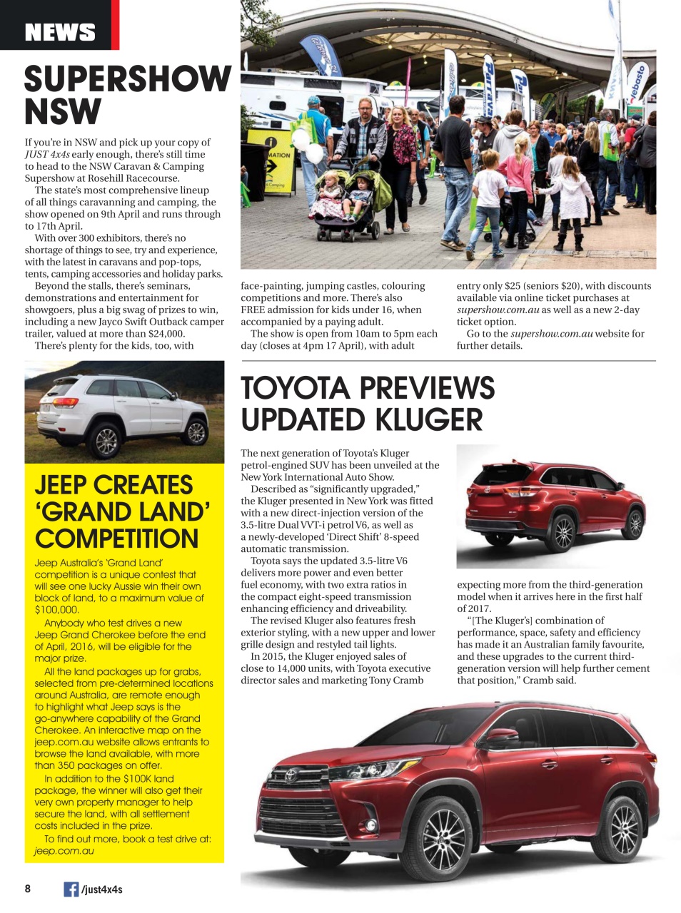 JUST 4X4S Preview Pages